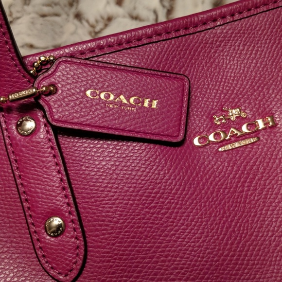 Coach Large Purse & Matching Wallet • Fuschia - Picture 4 of 8